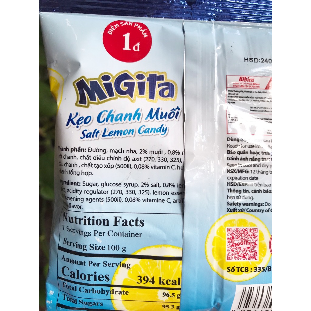 Kẹo Chanh Muối Migita