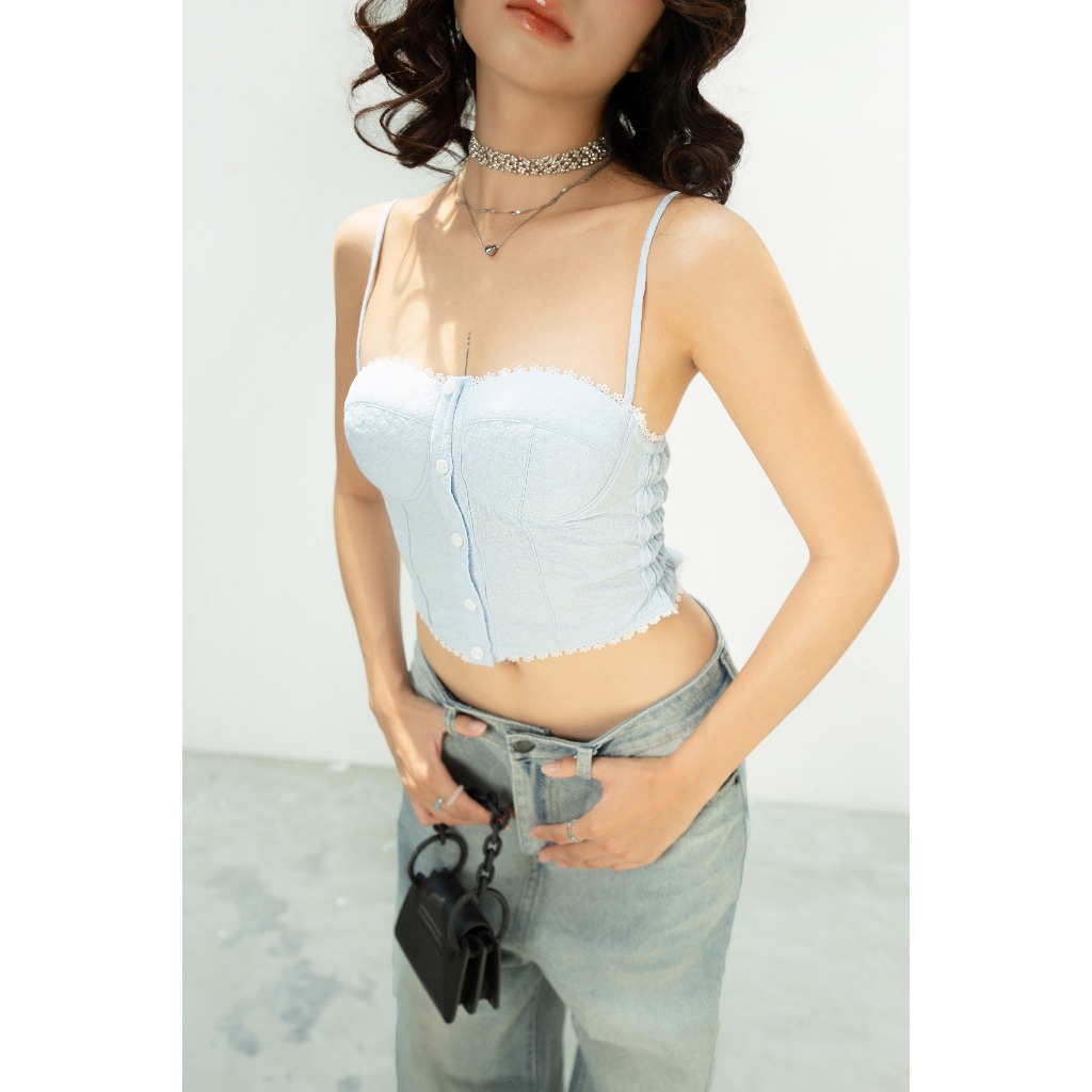 ÂME.STUDIO | Áo hai dây croptop - Mira Croptop