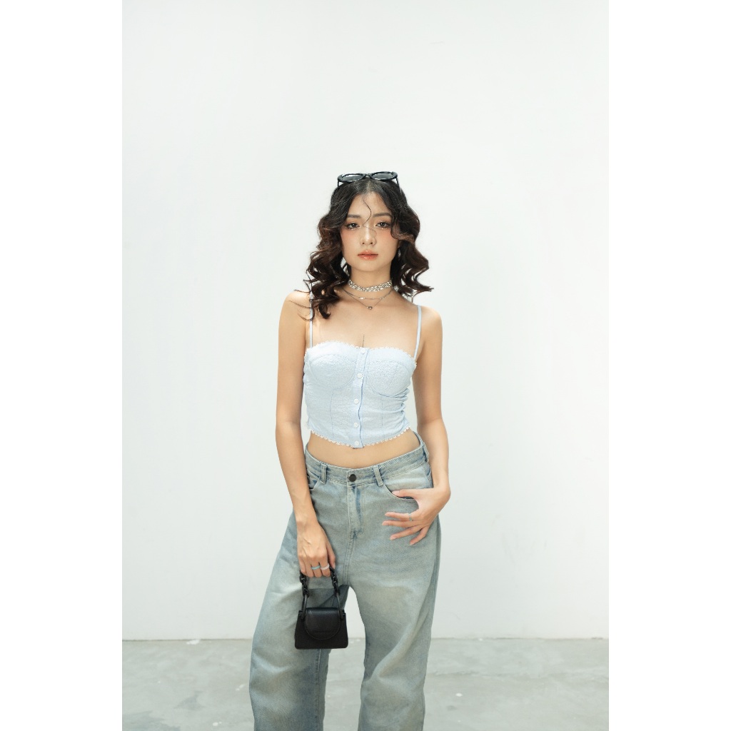 ÂME.STUDIO | Áo hai dây croptop - Mira Croptop