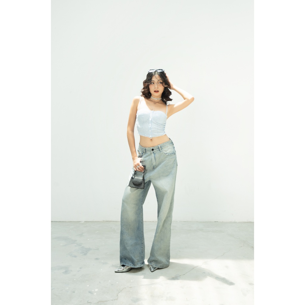 ÂME.STUDIO | Áo hai dây croptop - Mira Croptop