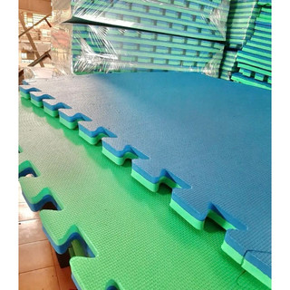 Thảm xốp lót sàn tập võ, gym nhiều màu - khổ - dầy 1,6cm / 2cm / 2,6cm - 1 mặt có 2 màu