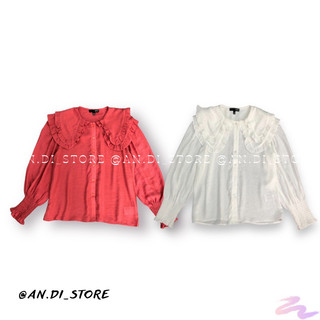 AnDi.vnxk Áo dài tay cổ bèo xuất - M.ixxo