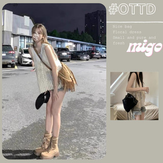 Áo đan móc cổ chữ V, áo lưới đi biển