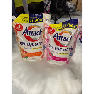 Nước giặt gel Attack