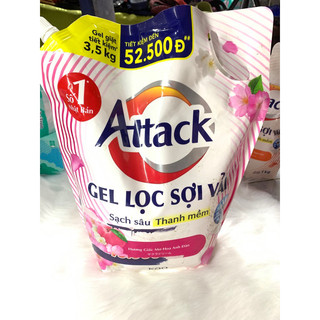 Nước giặt gel Attack