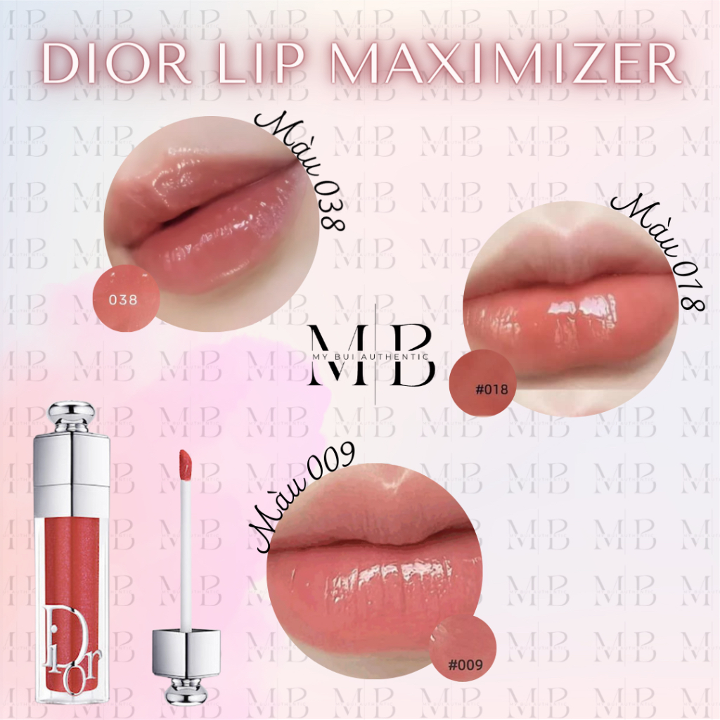 Son Dior Addict Lip Maximizer 6ml - 001 009 038 012 024 028 038 039 CHÍNH HÃNG