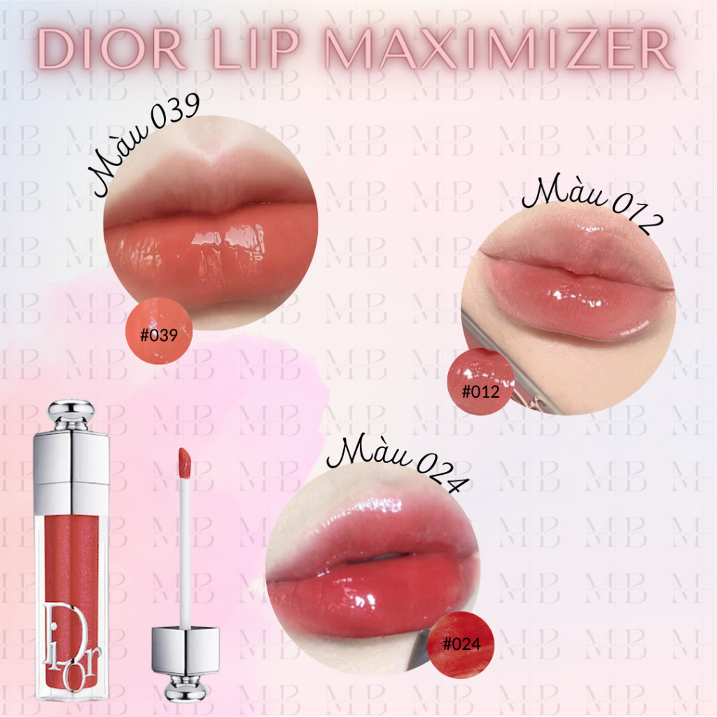 Son Dior Addict Lip Maximizer 6ml - 001 009 038 012 024 028 038 039 CHÍNH HÃNG