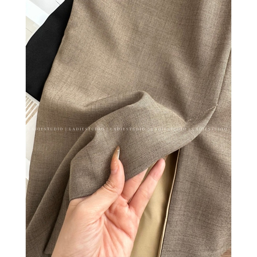 Chân váy Jennie Skirt dáng dài form suông, Ladie Studio, CV03