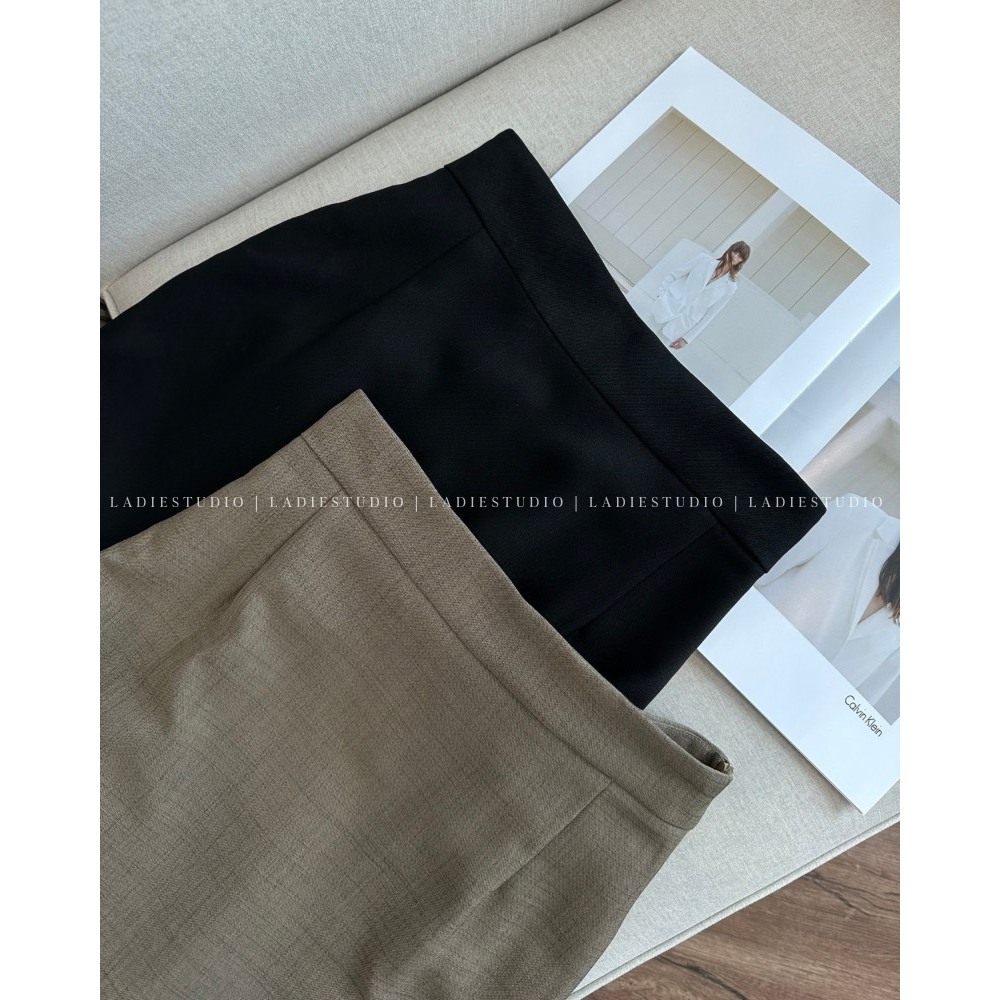 Chân váy Jennie Skirt dáng dài form suông, Ladie Studio, CV03