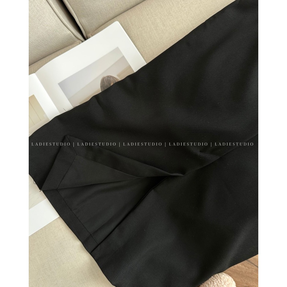 Chân váy Jennie Skirt dáng dài form suông, Ladie Studio, CV03