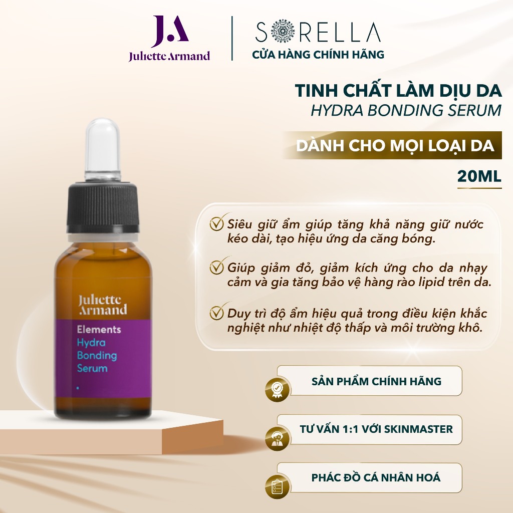 [JULIETTE ARMAND] Tinh chất làm dịu da Hydra Bonding Serum