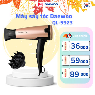 Máy sấy tóc Daewoo QL-5923 công suất 1800w, bảo hành 12 tháng