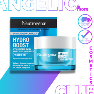 (AUTH)Kem Dưỡng Ẩm Neutrogena Hydro Boost Hyaluronic Acid Water Gel Cấp Nước Cho Da Dầu 50ML (CÓ SẴN)