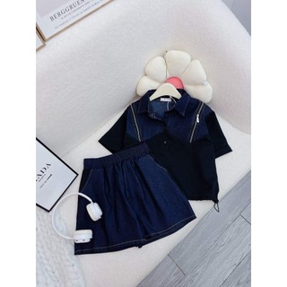 (Đủ size 55-90ky) Sét bộ đi chơi siêu xinh (SR332)