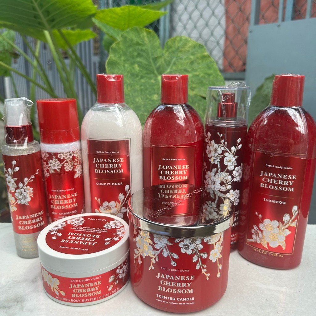 Dầu gội xả Bath & Body Works - Japanese Cherry Blossom 473ml