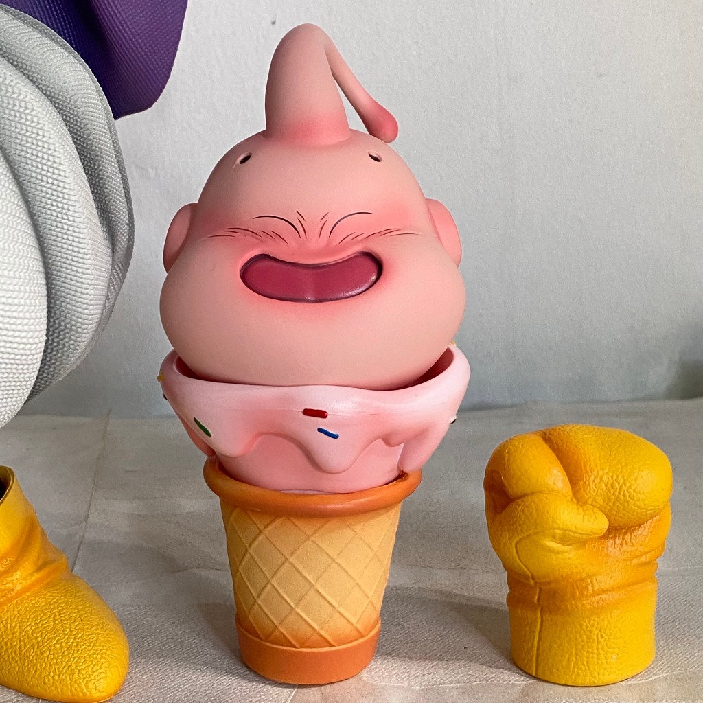 Mô hình majin Buu béo VF studioF1 cao 32CM - mô hình ma bư kèm 2 đầu thay thế cao 32cm - Dragonball Figure Buu