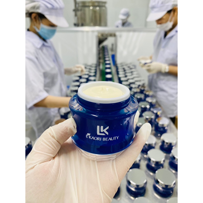 Kem phấn nhung LKAORI dưỡng trắng da ban ngày