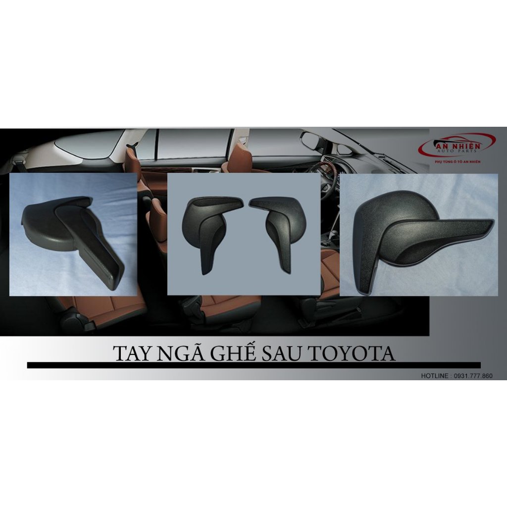 TAY NÂNG GHẾ RH, LH - INNOVA, FORTUNER 2017-2021 XỊN CHÍNH HÃNG