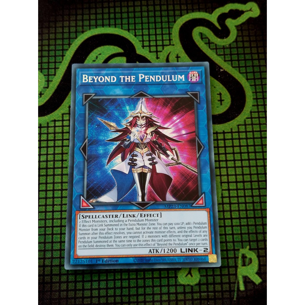 Thẻ Bài Yugioh Link Beyond the Pendulum - MP23-EN087 - Prismatic Secret
