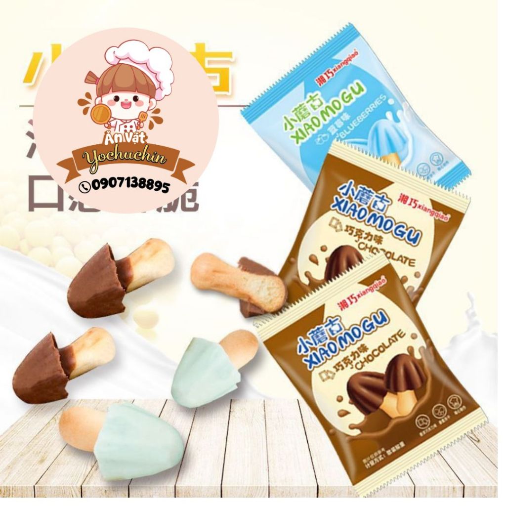 Kẹo hình cây nấm nhỏ /kẹo sô cô la/ kẹo việt quất/ kẹo ăn vặt