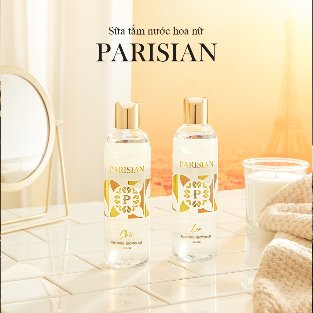 Sữa tắm Nước hoa Nữ Parisian 265ml