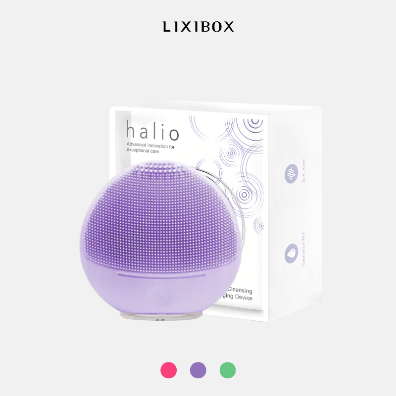 Máy rửa mặt Halio Sensitive Facial Device cho da nhạy cảm - Purple Rain