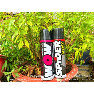 Bộ rửa dưỡng sên Wow/Spider Lube71 Thái Lan chính hãng
