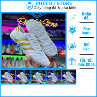 Giày đá bóng WIKA 3 SỌC ( có khâu thêm đế )