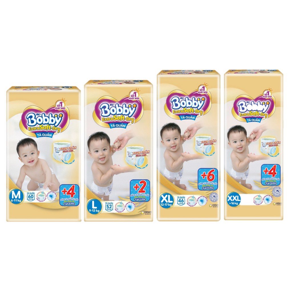 TÃ QUẦN BOBBY EXTRA SOFT DRY