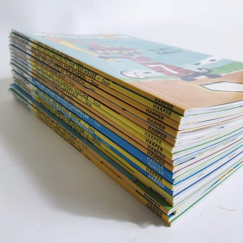 Hộp Pete the cat - set 28q tiếng anh kinh điển