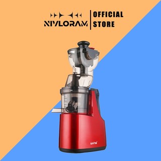 Máy ép trái cây chậm, Máy Ép Trái Cây Giữ 98% Lượng Nước,Công suất cao 500W,Tặng Kèm 2 Cốc Đựng, thiết kế sang trọng
