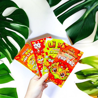 10 Bao Lì Xì Hottrend 2024 thiết kế độc đáo, đúng quy cach, in đẹp, sắc nét