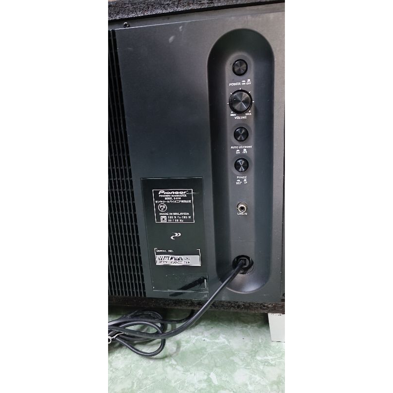 Sub điện ghế ngồi Pioneer bass đánh up đất 20cm 100w