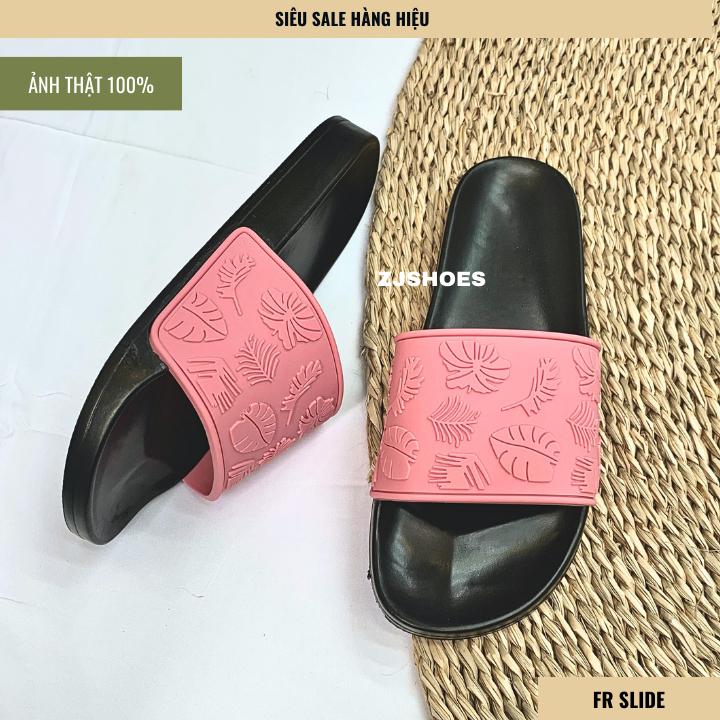 Dép nam quai ngang đi chơi thoải mái chịu nước độn đế chống trượt êm chân