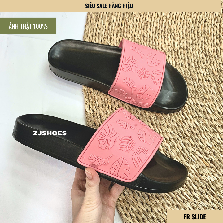 Dép nam quai ngang đi chơi thoải mái chịu nước độn đế chống trượt êm chân