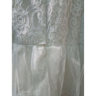 đầm phối ren size L may lỗi