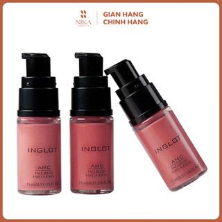 Má Hồng Kem Inglot AMC Face Blush Liquid 15ml