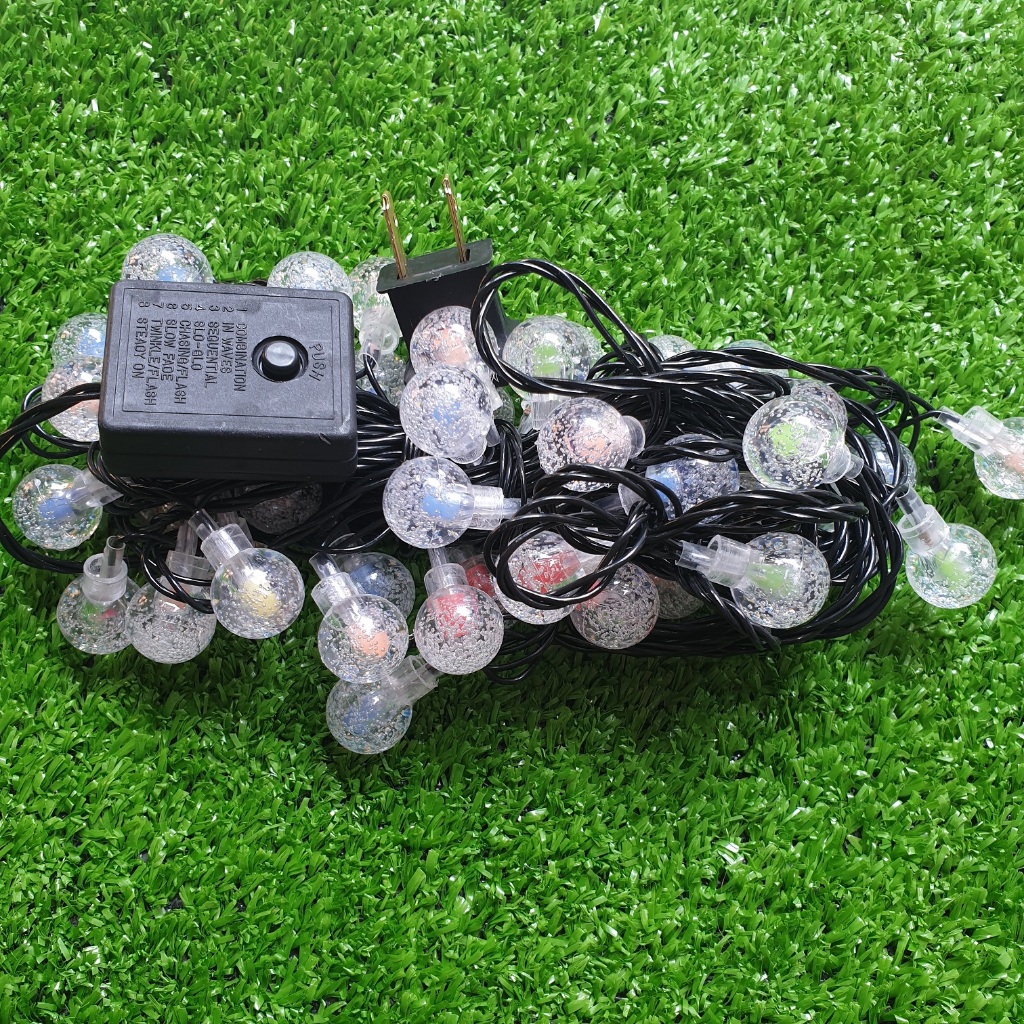 DÂY ĐÈN LED Bi Bọt 9M - 40 bóng TRANG TRÍ NOEL, TẾT