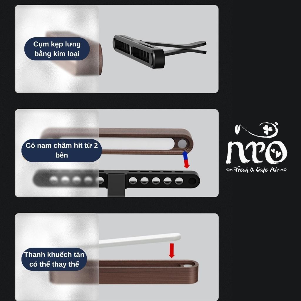 Thanh Khuếch Tán Hương Thơm Tự Nhiên Sang Trọng Kẹp Cửa Gió Ô Tô V1