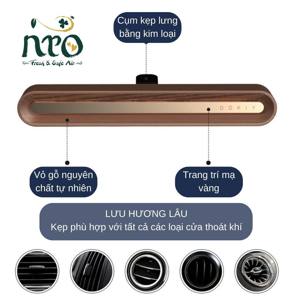 Thanh Khuếch Tán Hương Thơm Tự Nhiên Sang Trọng Kẹp Cửa Gió Ô Tô V1