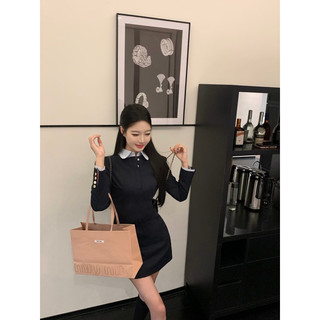 VÁY BODY PHỐI CỔ SƠ MI BASIC