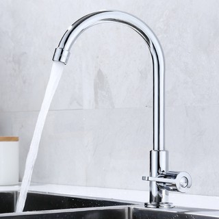 Vòi rửa chén bát lạnh đồng mạ crom,vòi rửa bát đơn bảo hành chính hãng 5 năm - KIEL HOME