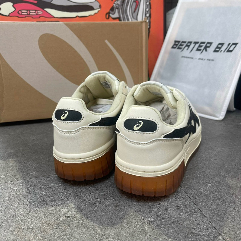 ASICS COURT MZ CREAM BLACK GUM  Hot Item🔥