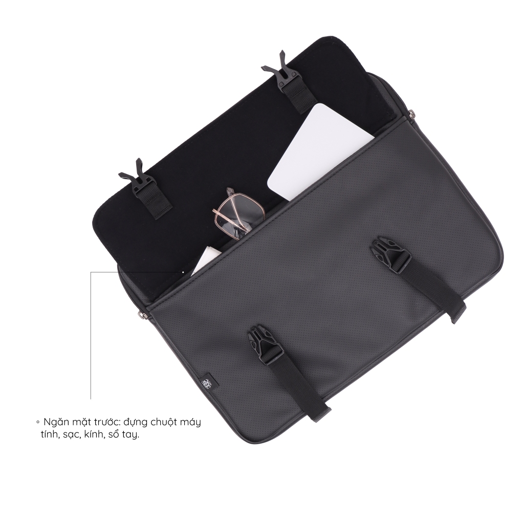 Scarab Black Urban Shockproof Bag - Túi Chống Sốc Đựng Laptop 15,6inch