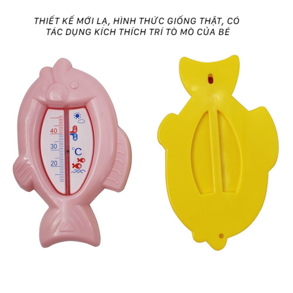 Nhiệt Kế Đo Nước Tắm Cho Bé Cảm Biến Nhiệt Bằng Dầu Hỏa An Toàn Tuyệt Đối Cho Bé