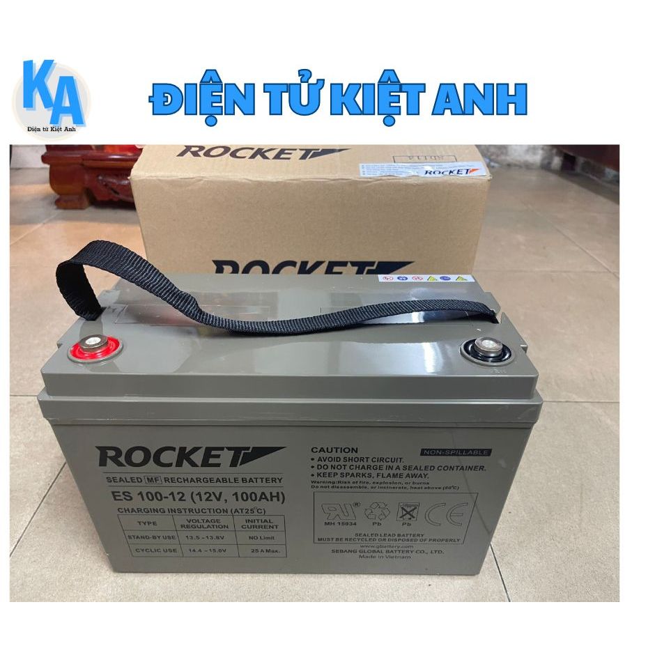 Ắc Quy Viễn Thông Rocket ES100-12