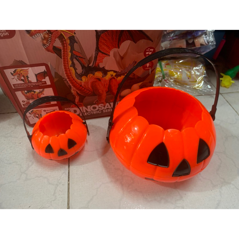 Giỏ kẹo bí Ngô Haloween