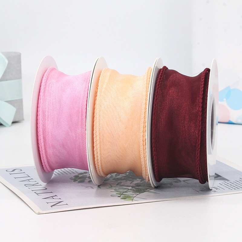 Ruy băng voan viền cao cấp bán theo mét