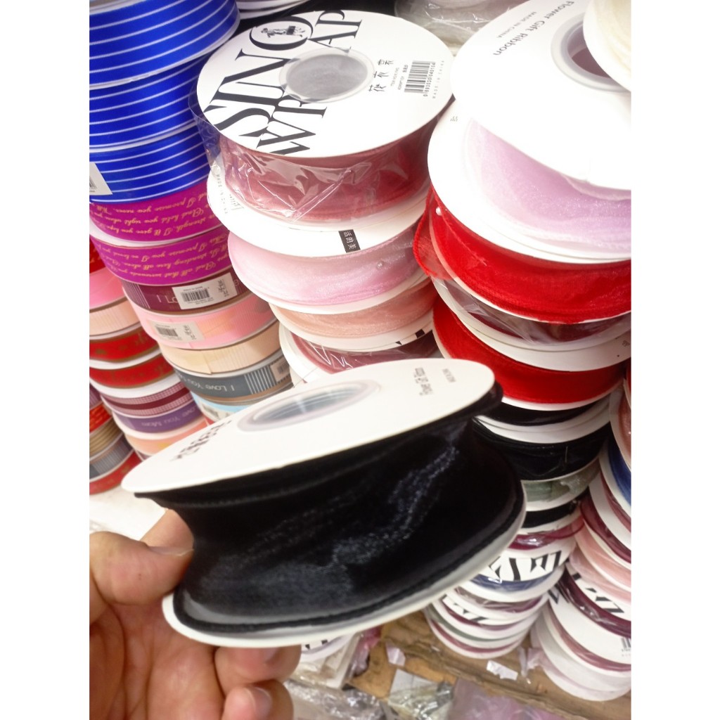 Ruy băng voan viền cao cấp bán theo mét