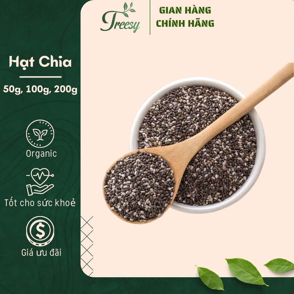 200g Hạt Chia Úc Organic - Trà thảo mộc Treesy - Trà hoa quả